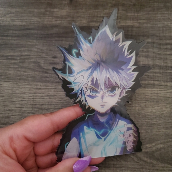🍒🍒 Hunter X Hunter Anime: Killua Zoldyck Motion Sticker - Picture 4 of 7